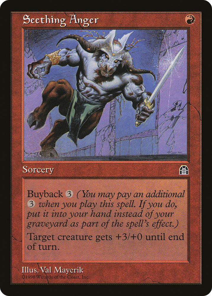 Seething Anger (STH-096) - Stronghold