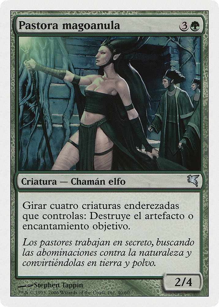 Nullmage Shepherd (Spanish) - "Pastora magoanula" (B40) (PSAL-B40) - Salvat 2005
