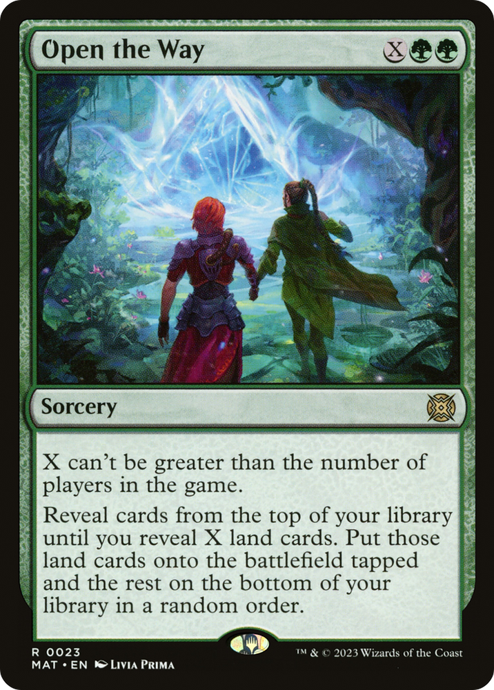 Open the Way (MAT-023) - March of the Machine: The Aftermath Foil
