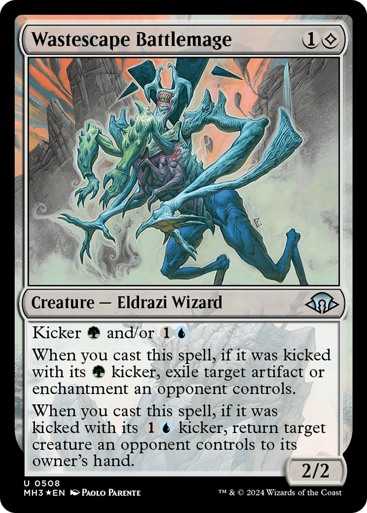 Wastescape Battlemage (Ripple Foil) (MH3-508) - Modern Horizons 3 Foil