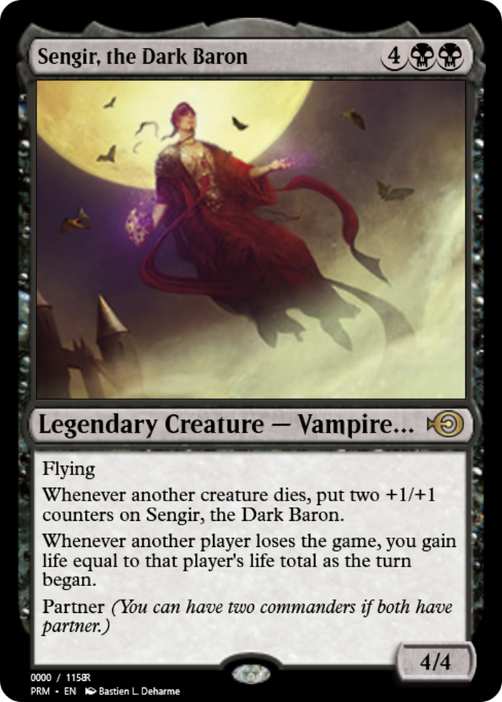 Sengir, the Dark Baron (PRM-86260) - Magic Online Promos