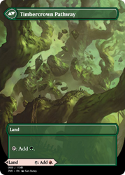 Cragcrown Pathway // Timbercrown Pathway (PRM-83856) - Magic Online Promos Foil