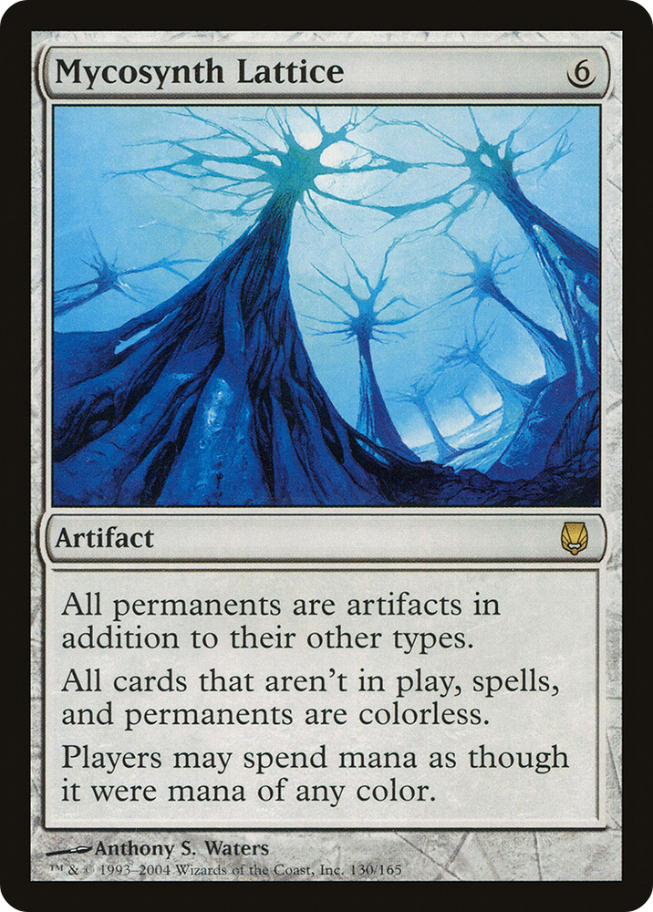 Mycosynth Lattice (DST-130) - Darksteel Foil
