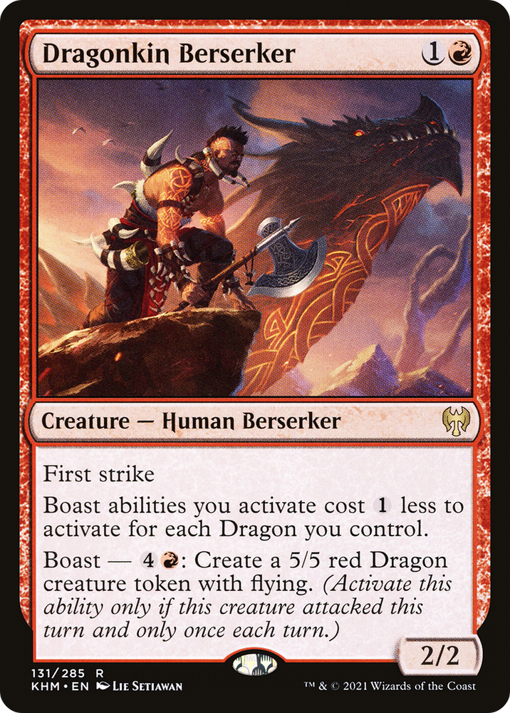 Dragonkin Berserker (KHM-131) - Kaldheim