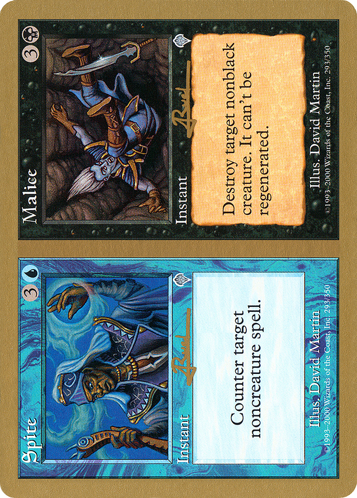 Spite // Malice - 2001 Antoine Ruel (INV) (WCD-) - World Championship Decks 2001