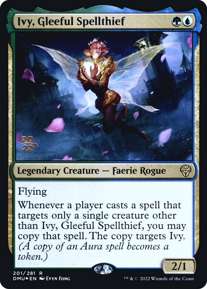 Ivy, Gleeful Spellthief (PRE-201S) - Dominaria United Promos Foil