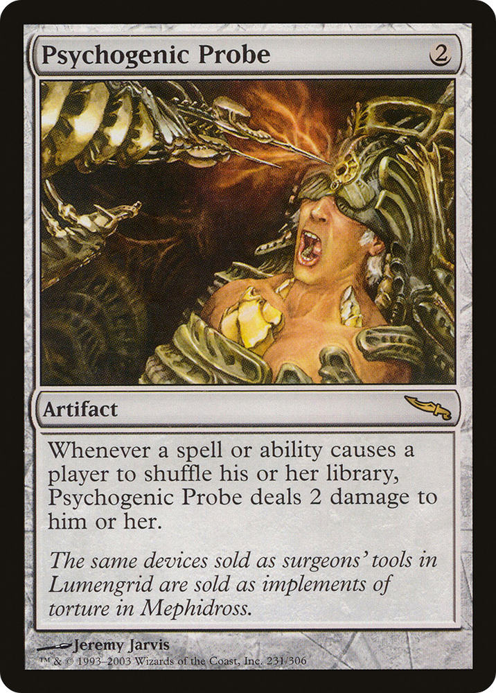 Psychogenic Probe (MRD-231) - Mirrodin Foil