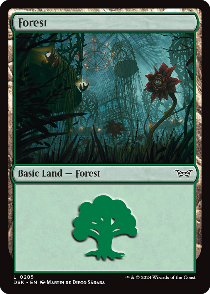 Forest (DSK-285) - Duskmourn: House of Horror Foil