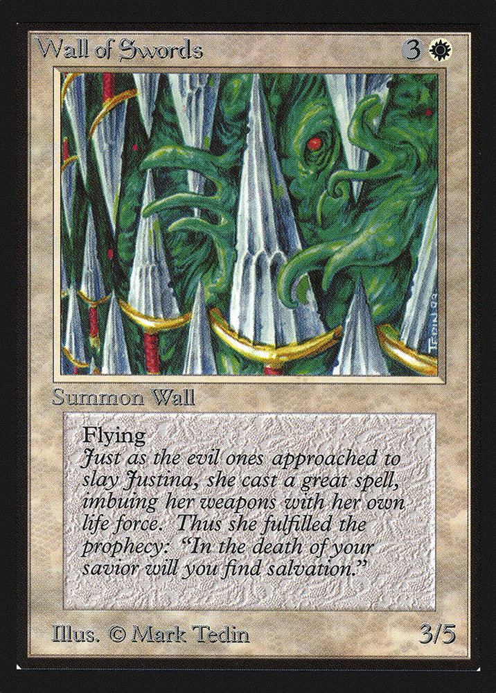 Wall of Swords (IE) (IED-043) - Intl. Collectors' Edition
