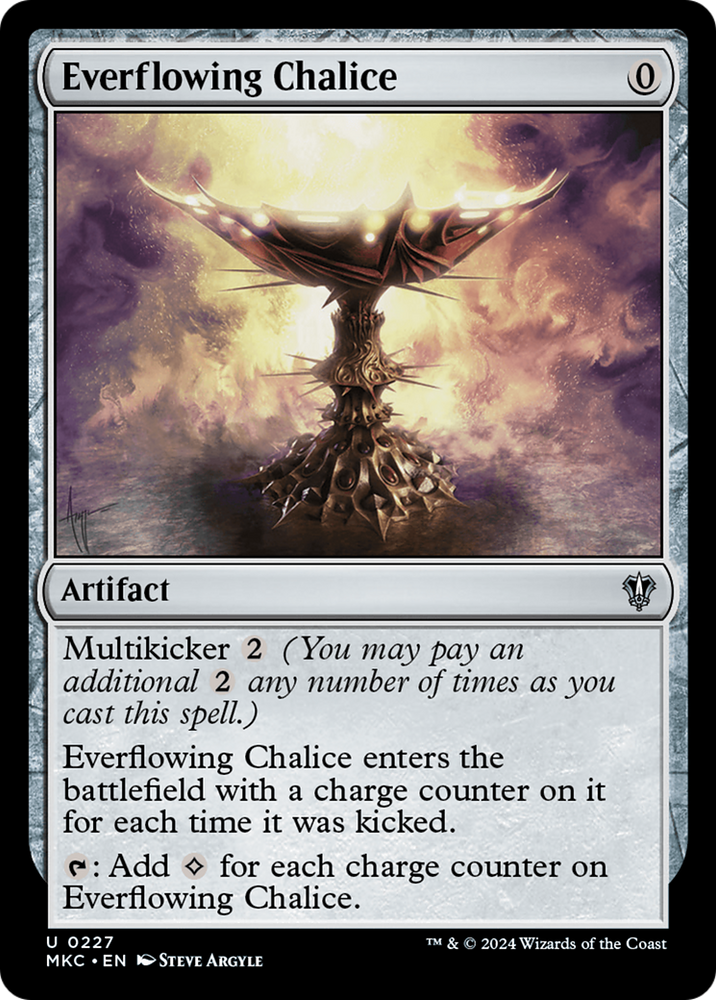 Everflowing Chalice (MKC-227) - Murders at Karlov Manor Commander