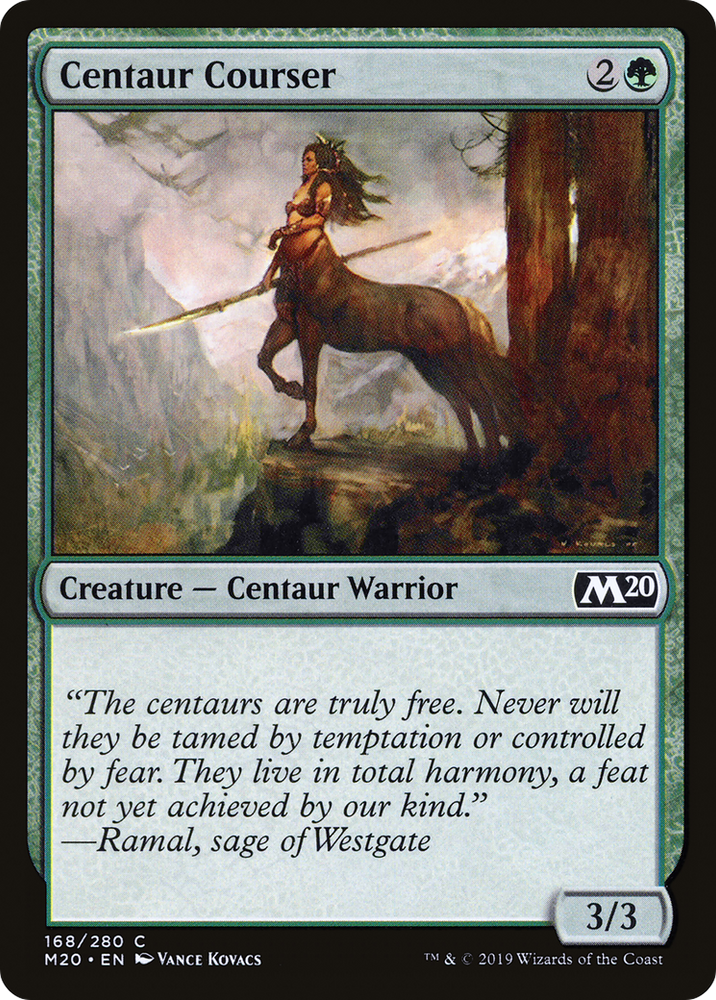 Centaur Courser (M20-168) - Core Set 2020