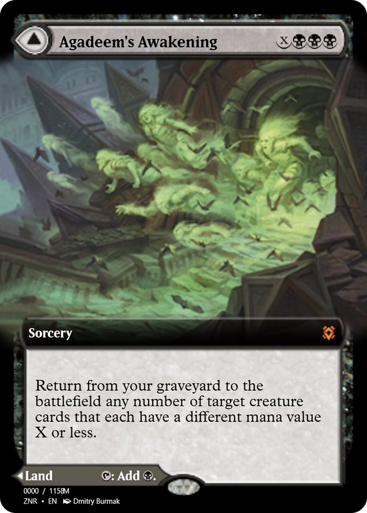 Agadeem's Awakening // Agadeem, the Undercrypt (PRM-83864) - Magic Online Promos