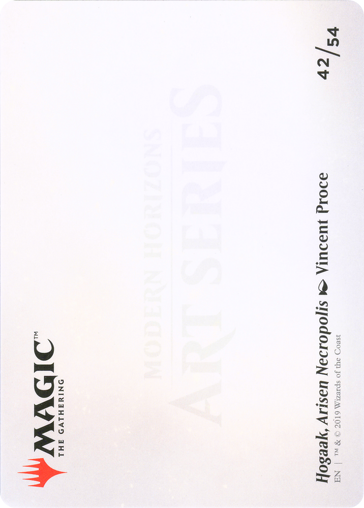Hogaak, Arisen Necropolis // Hogaak, Arisen Necropolis (AMH1-042) - Modern Horizons Art Series (Borderless)
