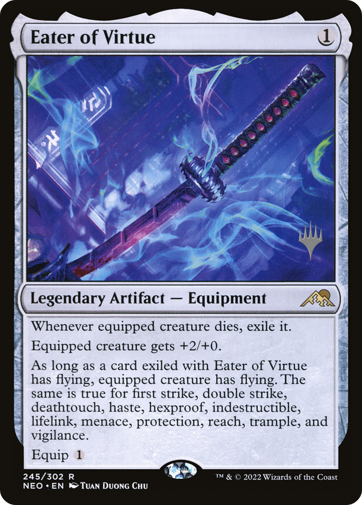Eater of Virtue (PPNEO-245P) - Kamigawa: Neon Dynasty Promos