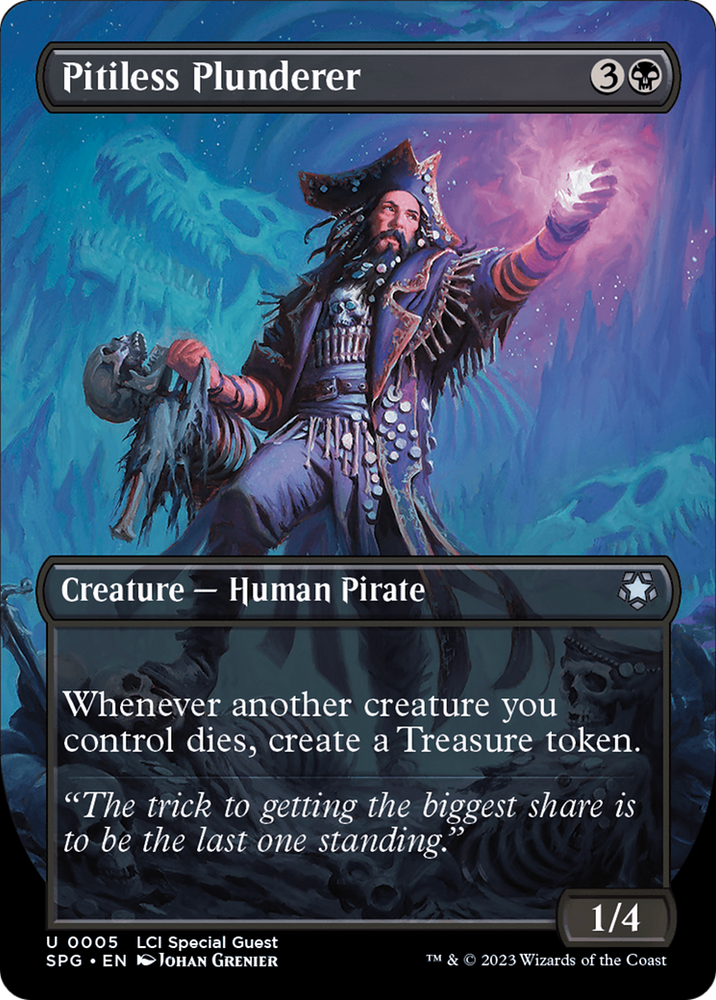 Pitiless Plunderer (Borderless) (SPG-005) - Special Guests (Borderless)