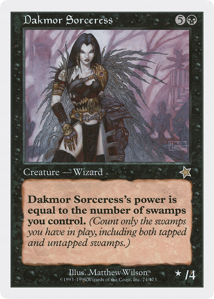 Dakmor Sorceress (S99-074) - Starter 1999