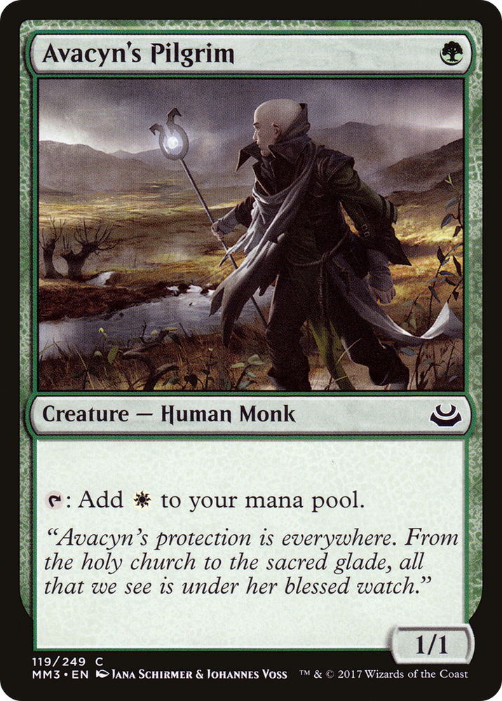 Avacyn's Pilgrim (MM3-119) - Modern Masters 2017 Foil