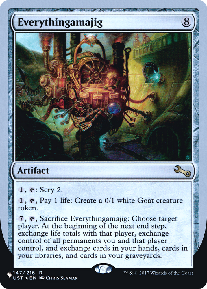 Everythingamajig (F) (LIST-056) - The List (Unfinity Foil Edition) Foil