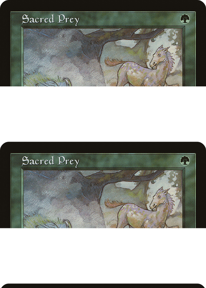 Sacred Prey (MMQ-268) - Mercadian Masques Foil