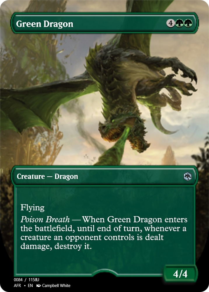 Green Dragon (PRM-92784) - Magic Online Promos Foil