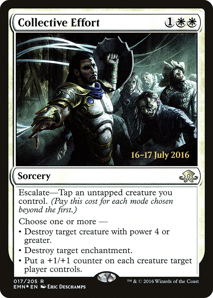 Collective Effort (PRE-017) - Eldritch Moon Promos Foil