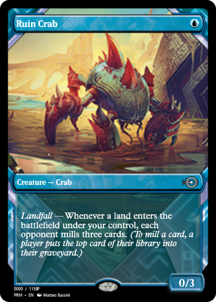 Ruin Crab (PRM-83696) - Magic Online Promos