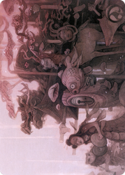 March of Burgeoning Life // March of Burgeoning Life (ANEO-029) - Neon Dynasty Art Series (Borderless) Foil