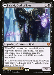 Valki, God of Lies (KHM-114) - Kaldheim Foil
