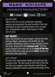 Mishra's Manufactory // Mishra's Manufactory (cont'd) (MMH2-003) - Modern Horizons 2 Minigames