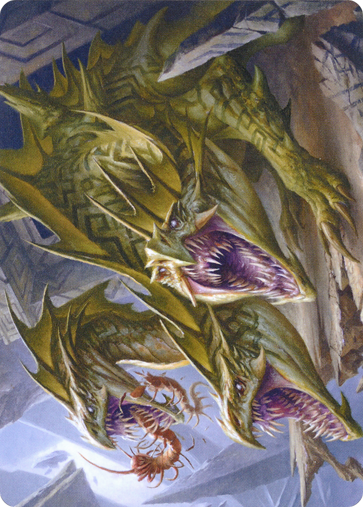 Grakmaw, Skyclave Ravager // Grakmaw, Skyclave Ravager (AZNR-076) - Zendikar Rising Art Series (Borderless)