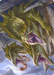 Grakmaw, Skyclave Ravager // Grakmaw, Skyclave Ravager (AZNR-076) - Zendikar Rising Art Series (Borderless)