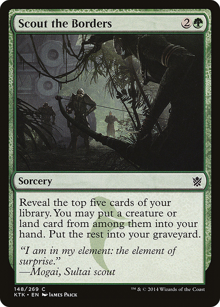 Scout the Borders (KTK-148) - Khans of Tarkir