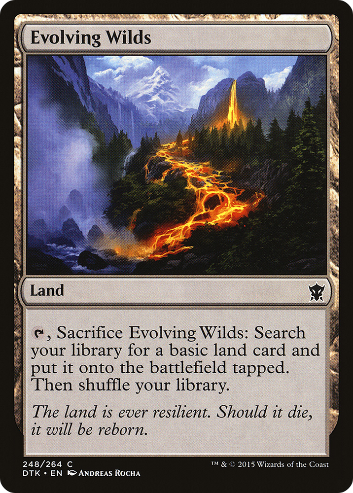 Evolving Wilds (DTK-248) - Dragons of Tarkir