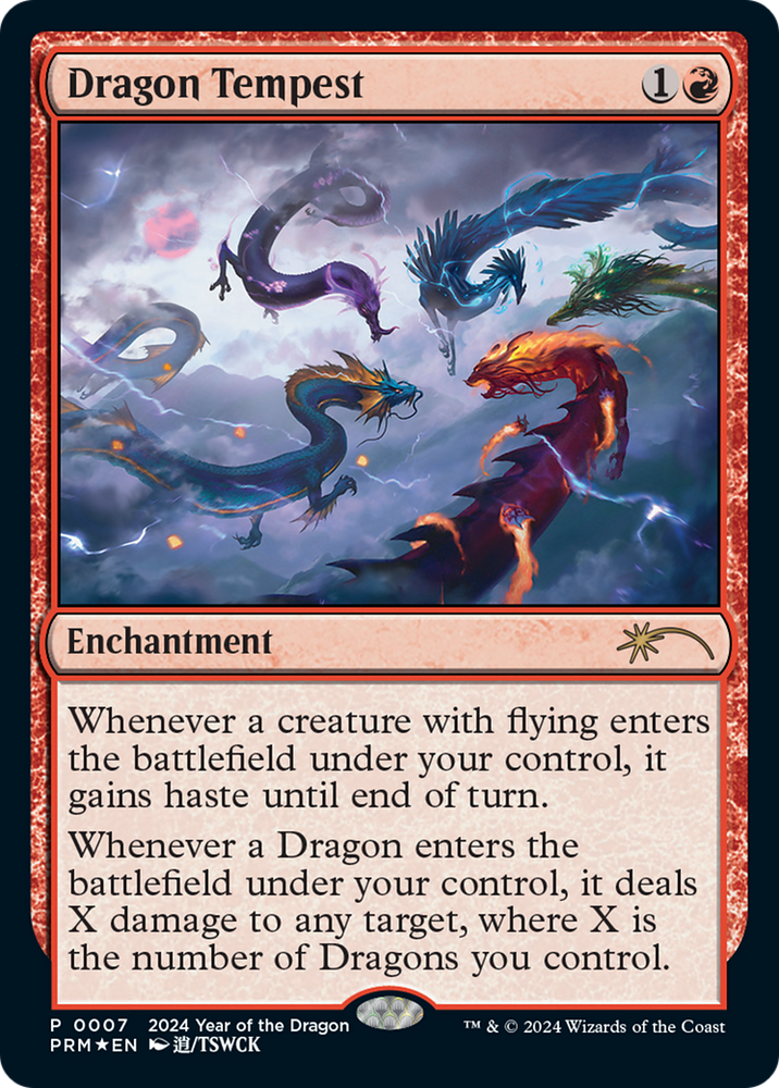 Dragon Tempest (SSP-007) - Year of the Dragon 2024 Foil
