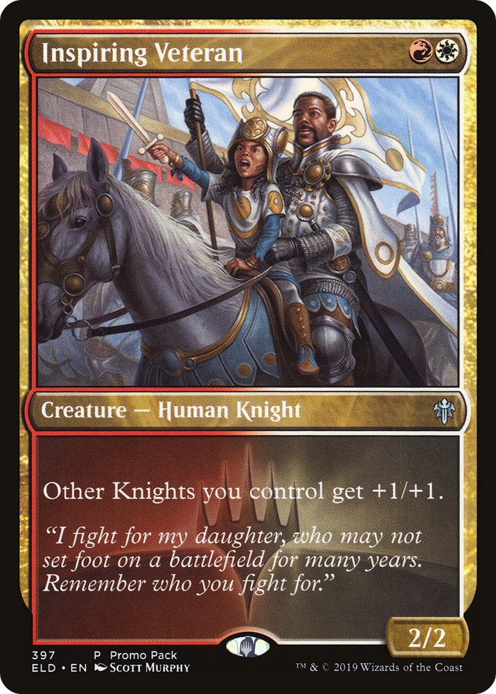 Inspiring Veteran (PPELD-397) - Throne of Eldraine