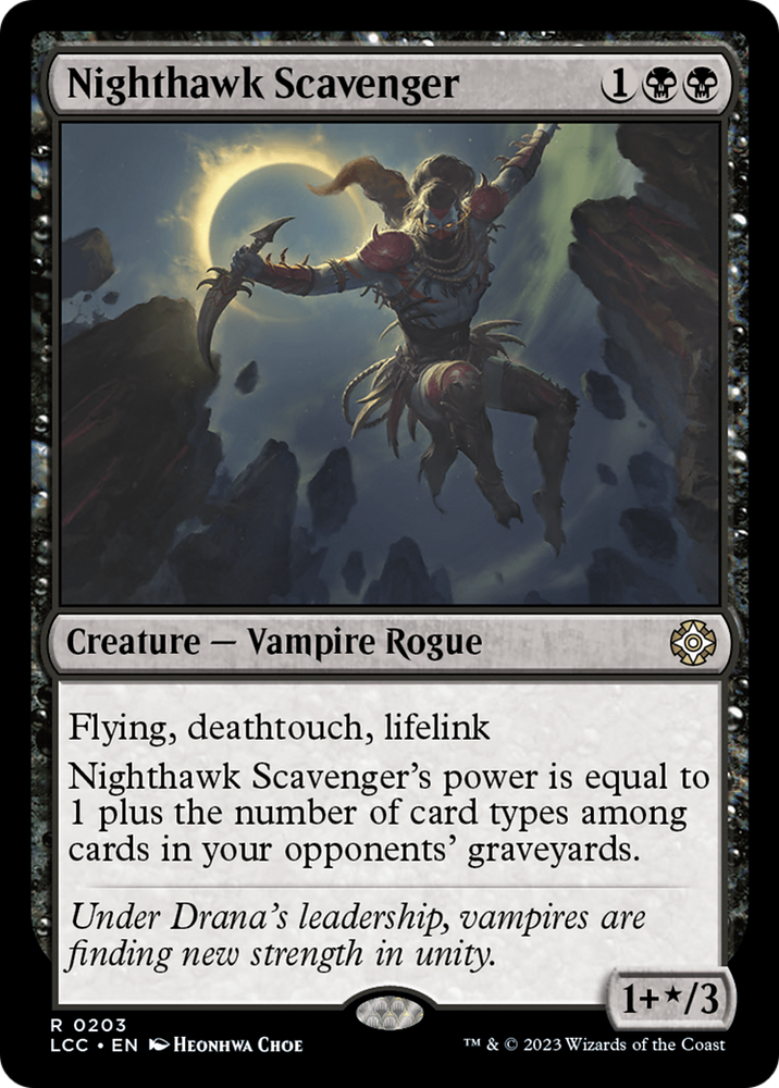 Nighthawk Scavenger (LCC-203) - The Lost Caverns of Ixalan Commander
