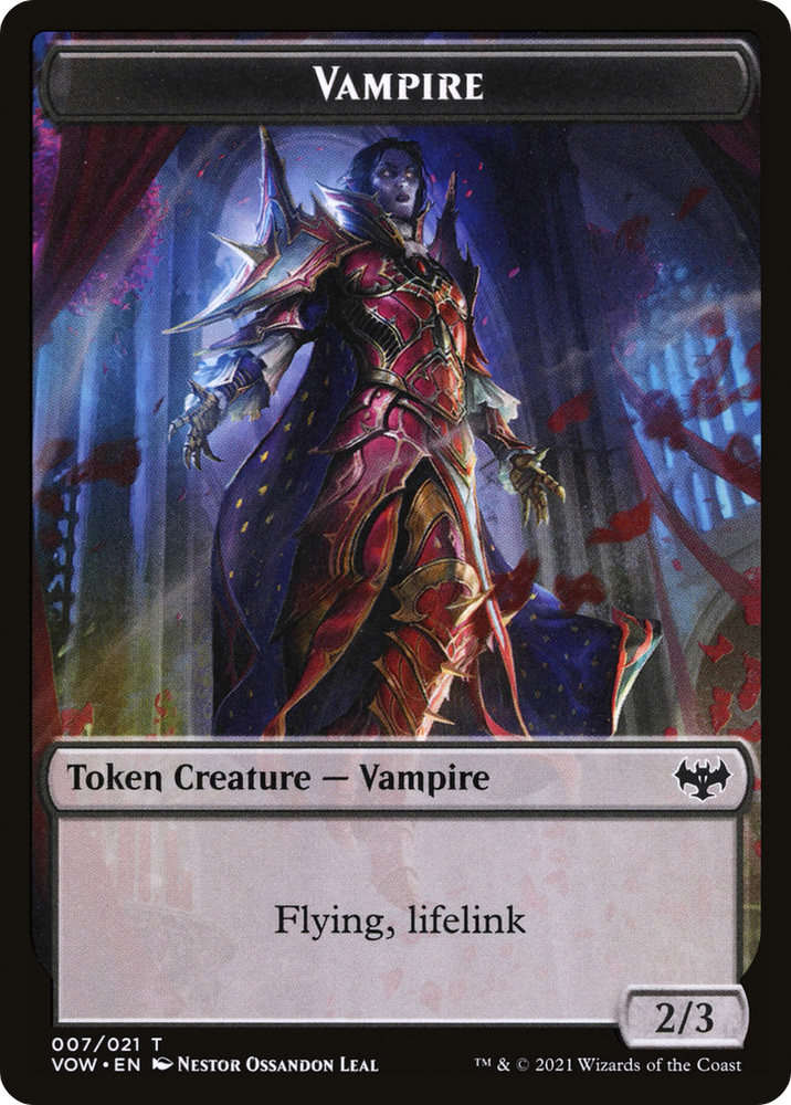 Vampire (TVOW-007) - Innistrad: Crimson Vow Tokens
