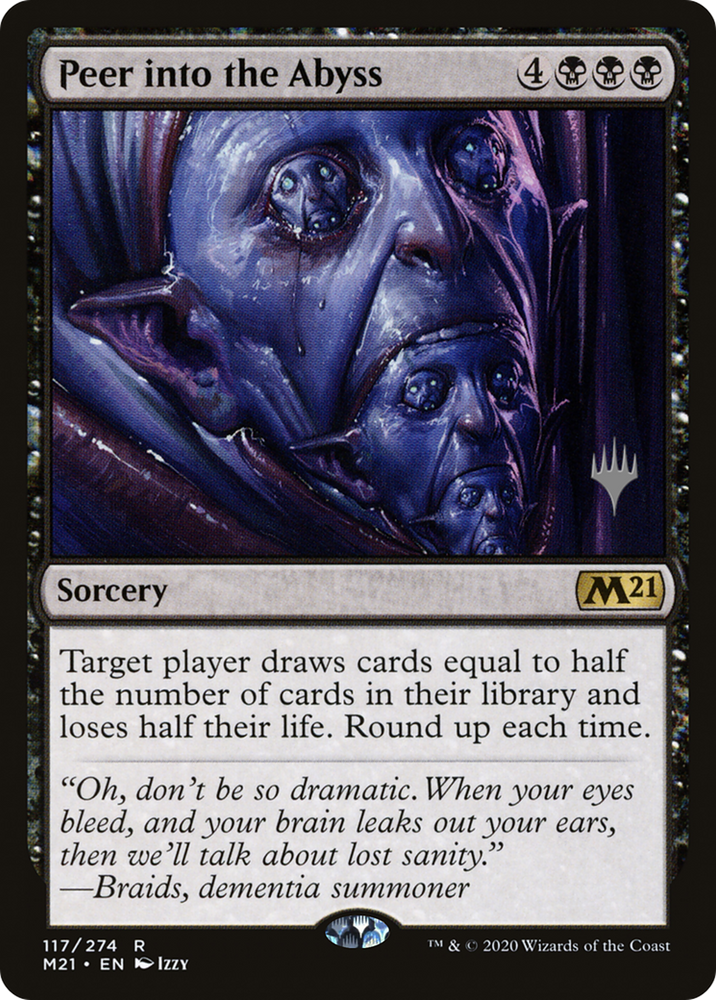 Peer into the Abyss (PPM21-117P) - Core Set 2021 Promos