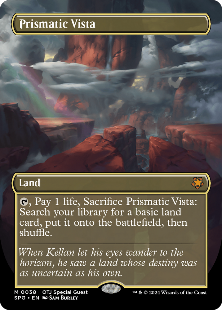 Prismatic Vista (Borderless) (SPG-038) - Special Guests (Borderless) Foil