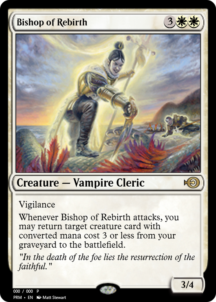 Bishop of Rebirth (PRM-65662) - Magic Online Promos Foil