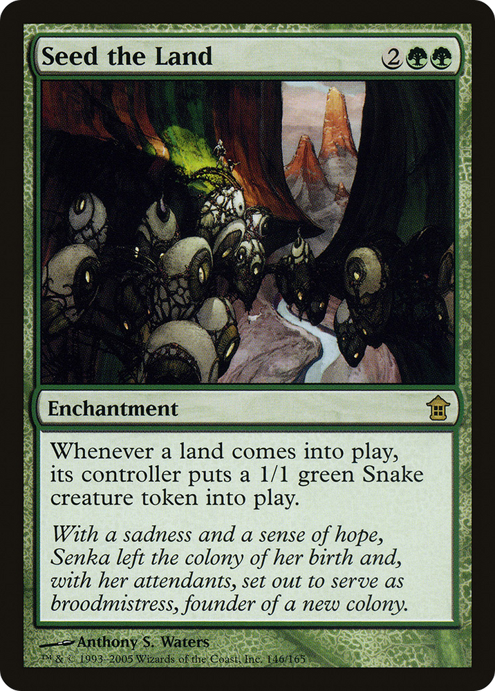 Seed the Land (SOK-146) - Saviors of Kamigawa Foil