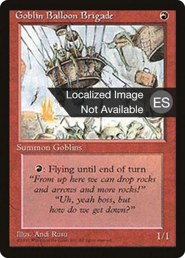 Goblin Balloon Brigade (4BB-197) - Fourth Edition Foreign Black Border