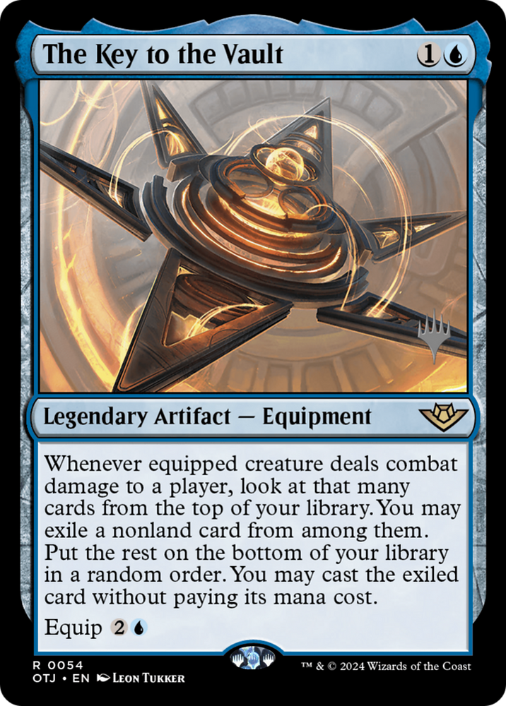 The Key to the Vault (PPOTJ-054) - Outlaws of Thunder Junction Promos Foil