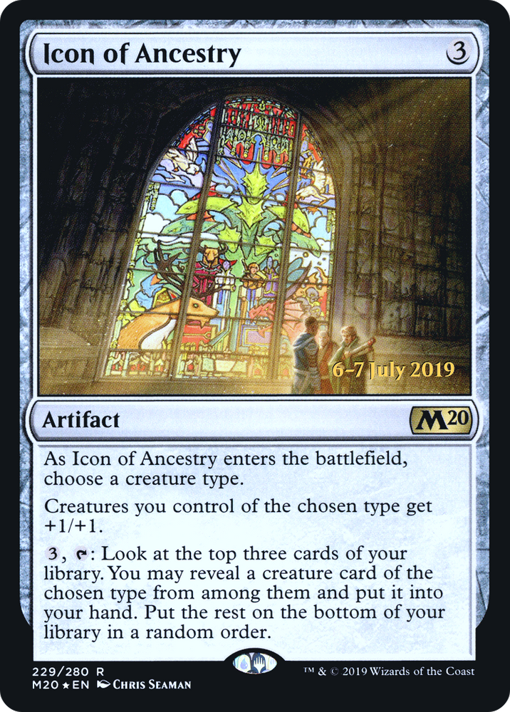 Icon of Ancestry (PRE-229) - Core Set 2020 Promos Foil