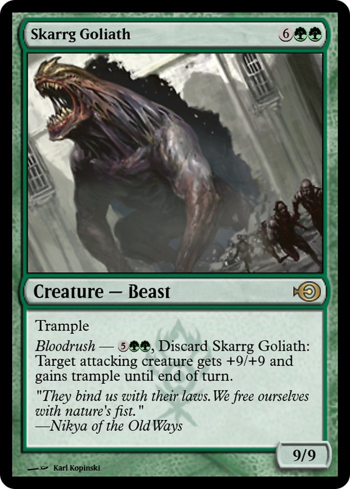 Skarrg Goliath (PRM-47989) - Magic Online Promos Foil