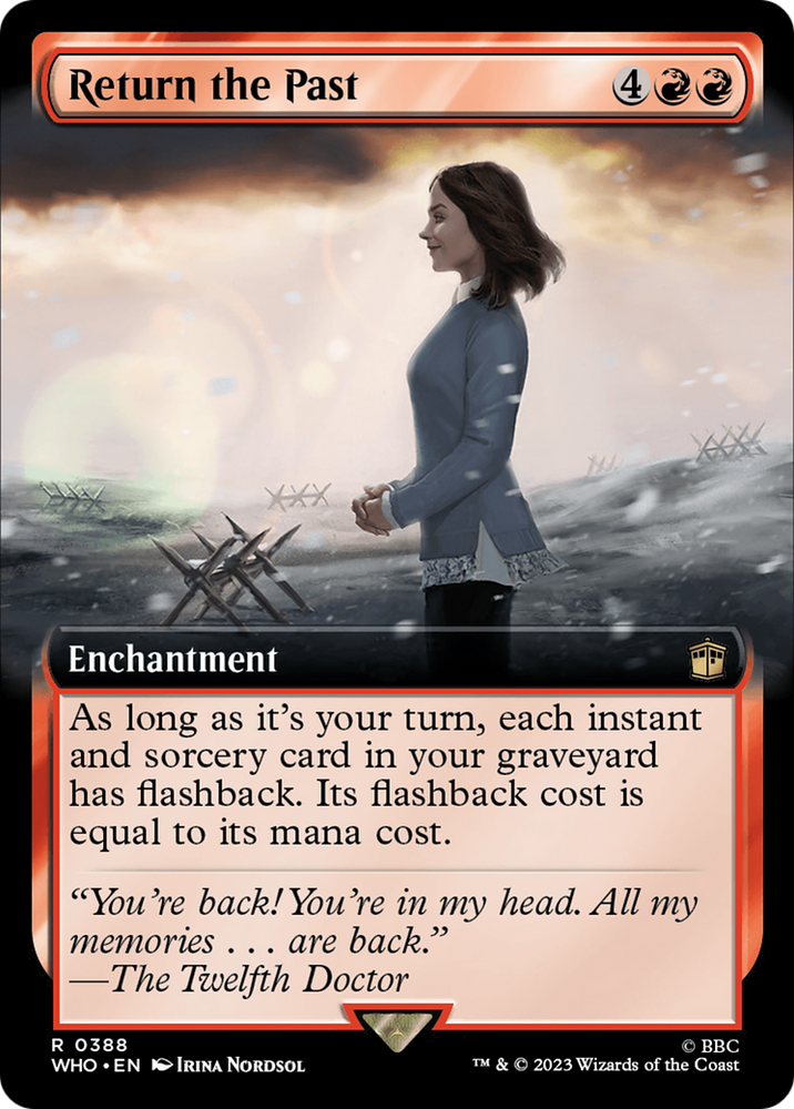 Return the Past (Extended Art) (WHO-388) - Doctor Who: (Extended Art)