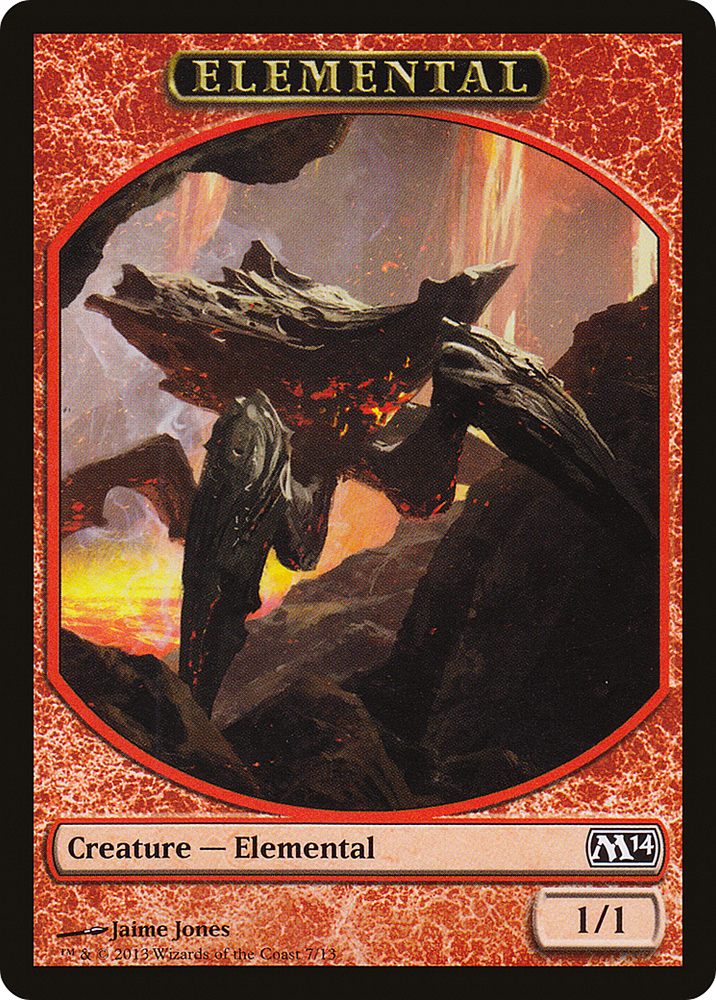 Elemental (M14-007) - Magic 2014 Tokens