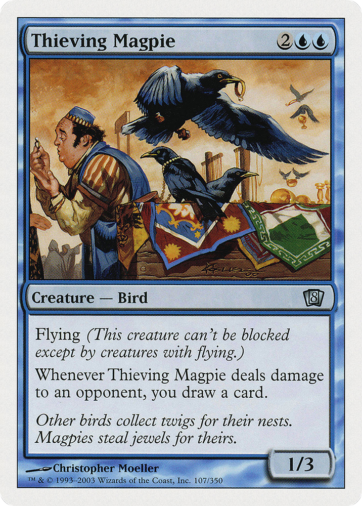 Thieving Magpie (8ED-107) - Eighth Edition