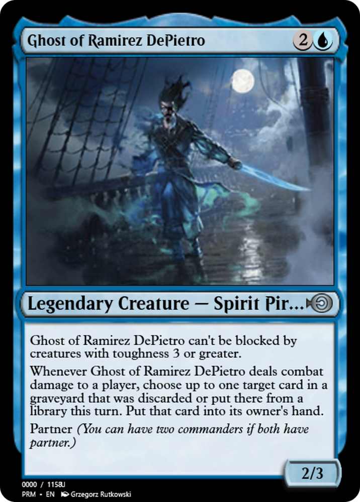 Ghost of Ramirez DePietro (PRM-86286) - Magic Online Promos