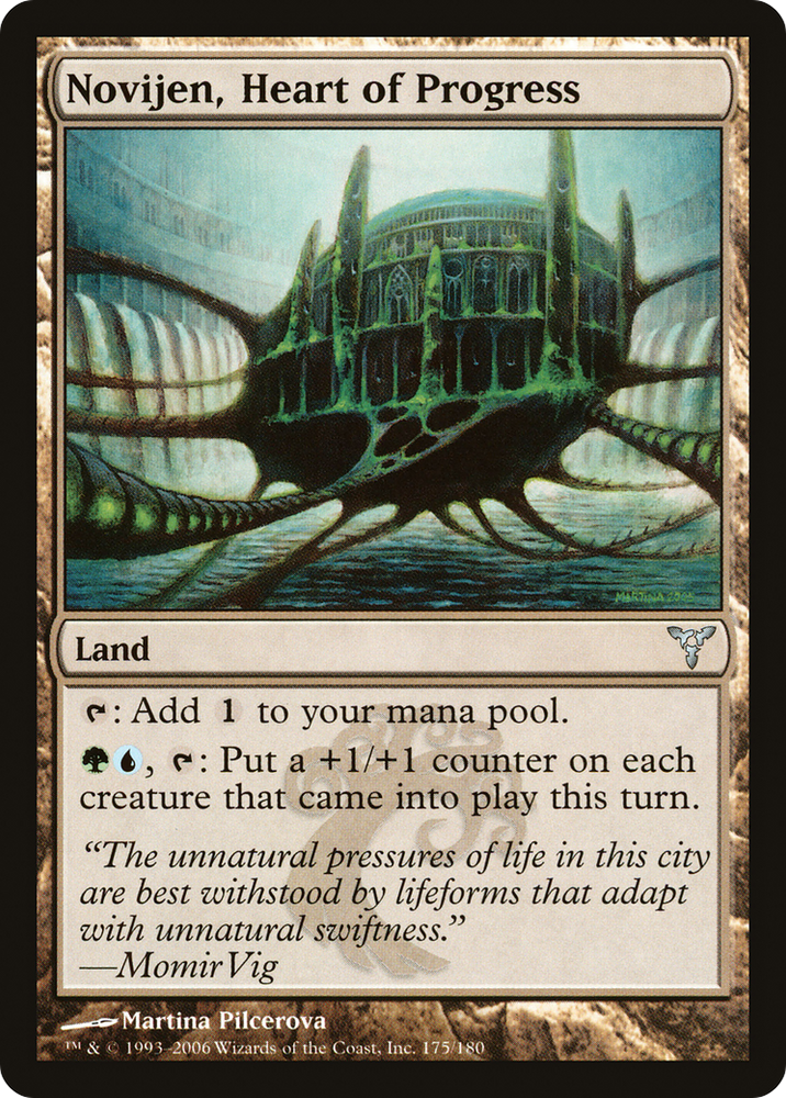 Novijen, Heart of Progress (DIS-175) - Dissension Foil